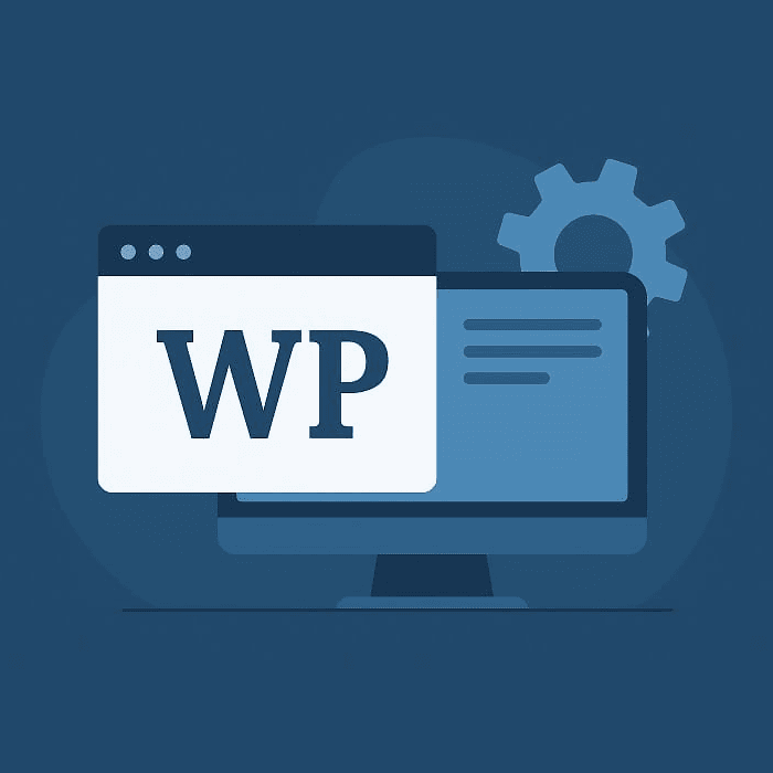 Infografía con los 6 beneficios principales de usar WordPress