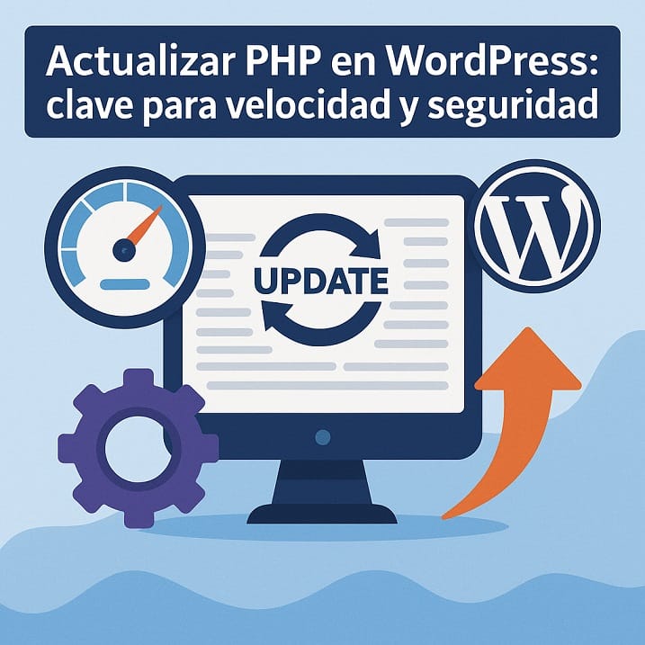 Actualizar PHP en WordPress para mejorar velocidad y seguridad