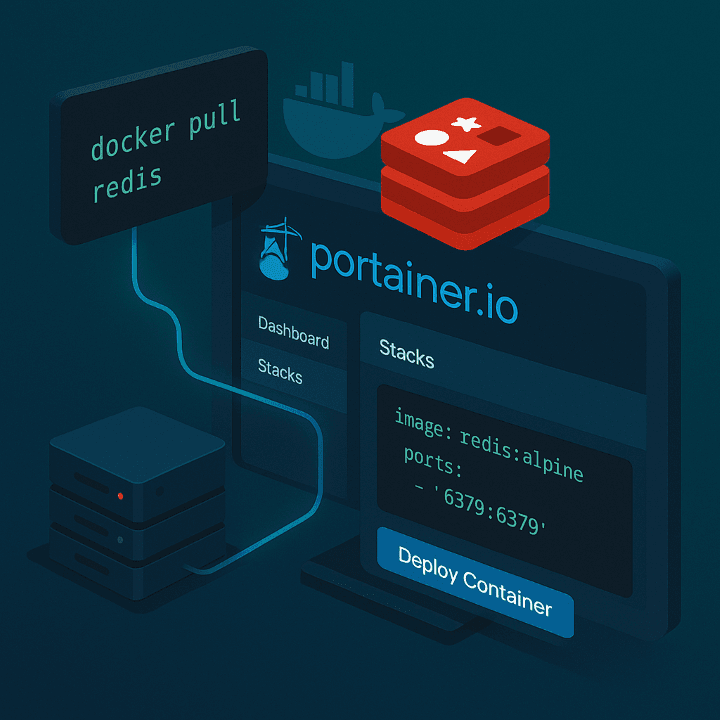 Instalación de Redis en servidor VPS Ubuntu usando Portainer